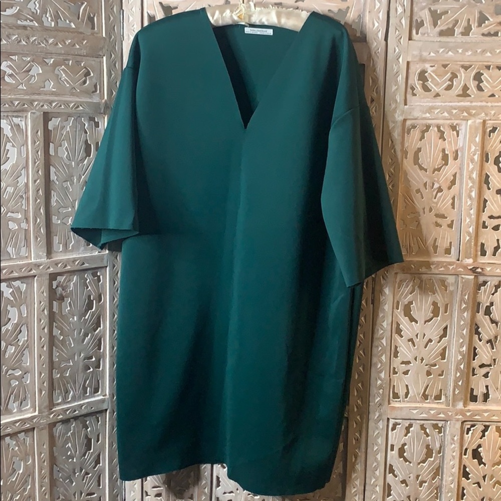 2 for $30 Zara Oversized Scuba Shift Dress
